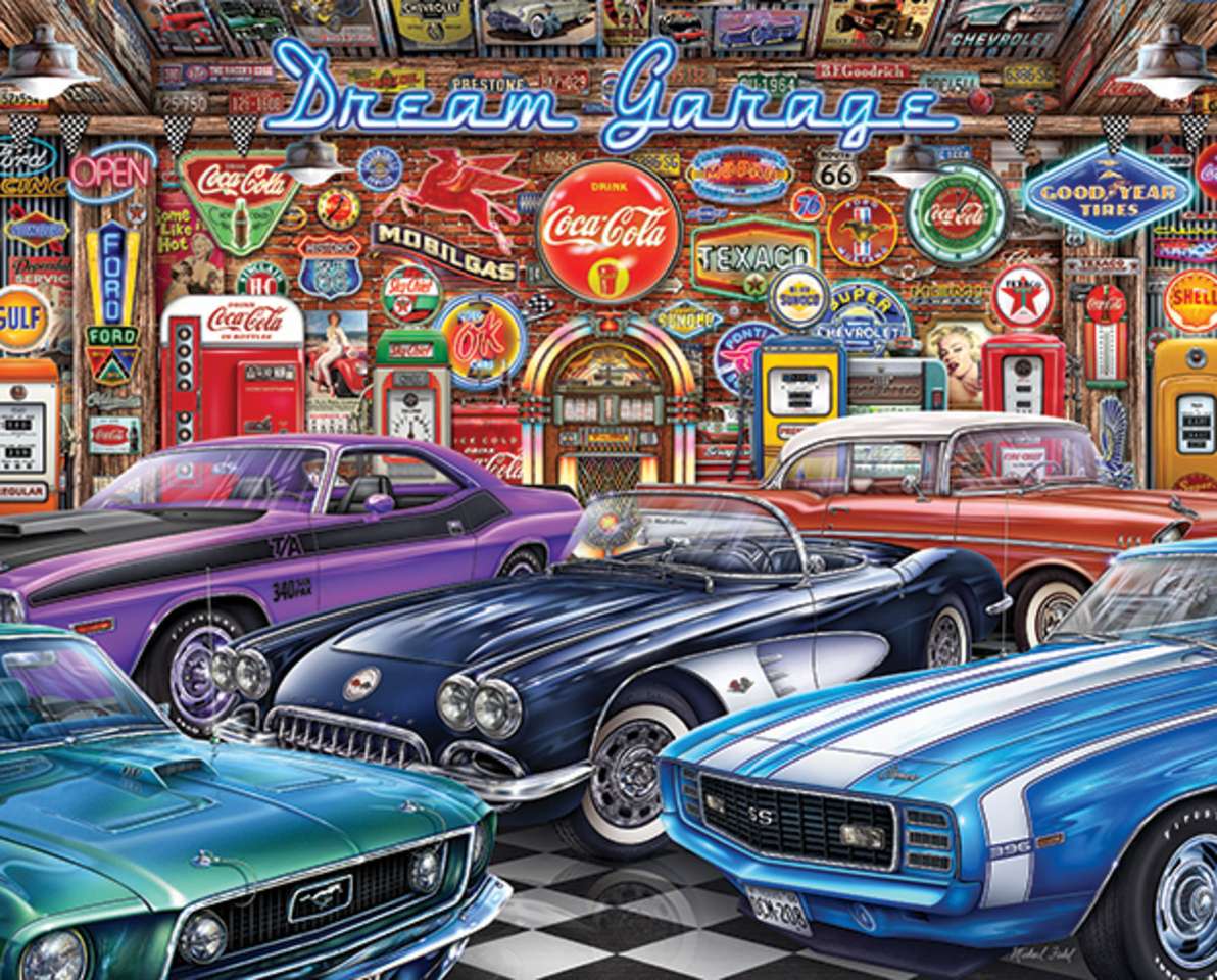 Muscle Cars online puzzle