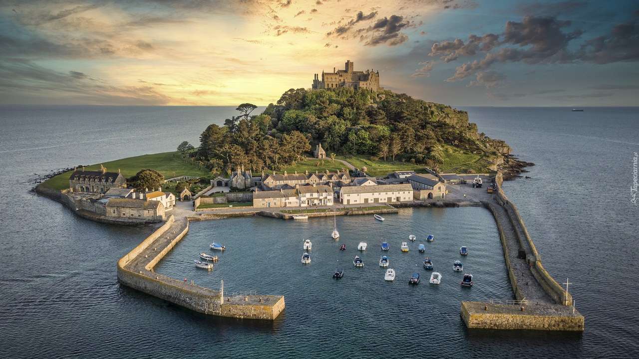 Szent Mihály kápolna az angol szigeten online puzzle