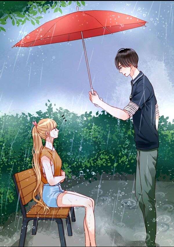 Cuplu iubitor în ploaie #23 puzzle online