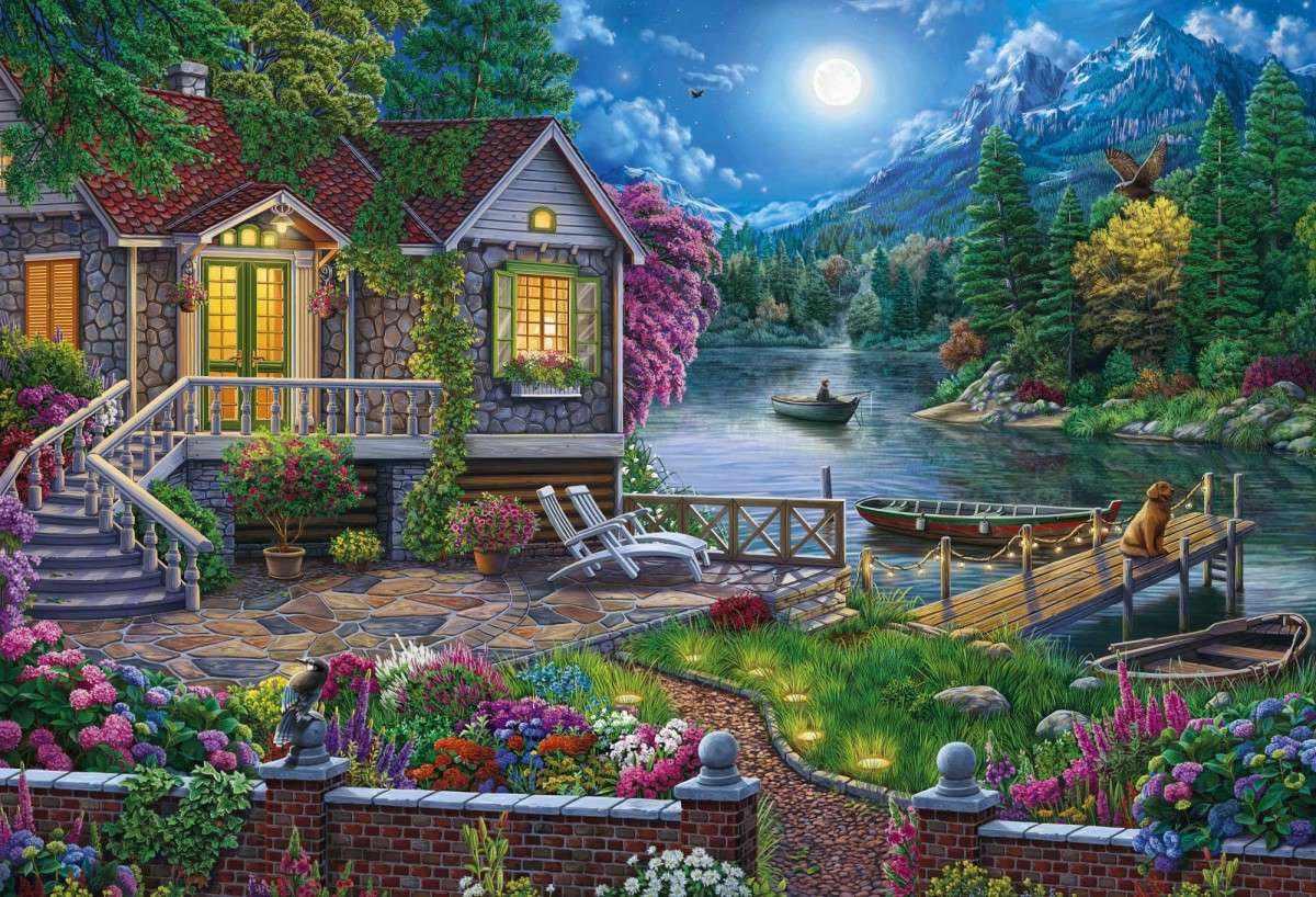 Moonlight House puzzle online
