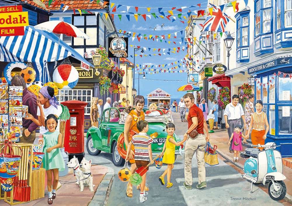 High Street sul mare puzzle online