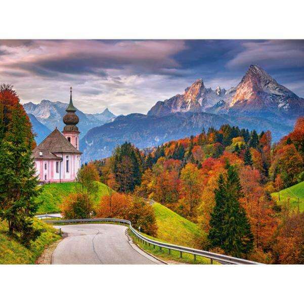 Осінь в Альпах Німеччина пазл онлайн