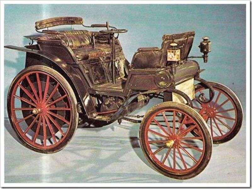 Cannsatt Daimler Auto des Jahres 1895 Puzzlespiel online