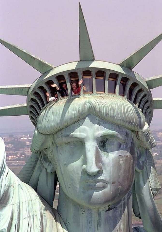 Статуя на свободата. онлайн пъзел