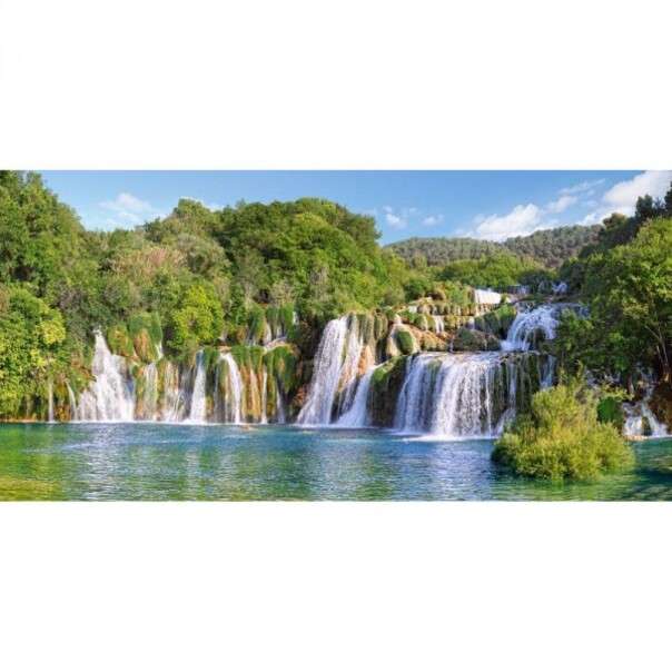 Vodopád Národní park KrKa Chorvatsko (4) #9 online puzzle