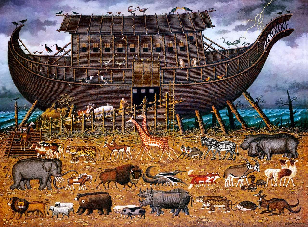 a arca de Noé puzzle online