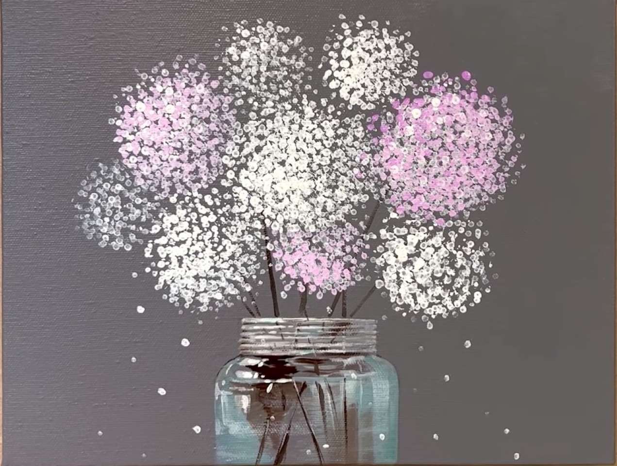 virágok az üvegben online puzzle
