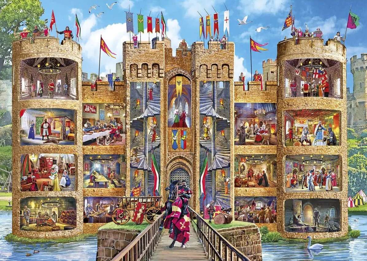 Castelul puzzle online