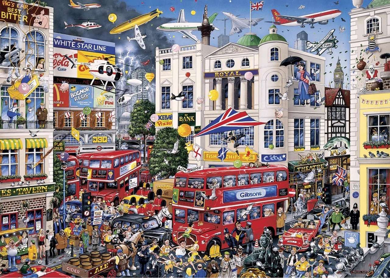 Londres-Angleterre puzzle en ligne