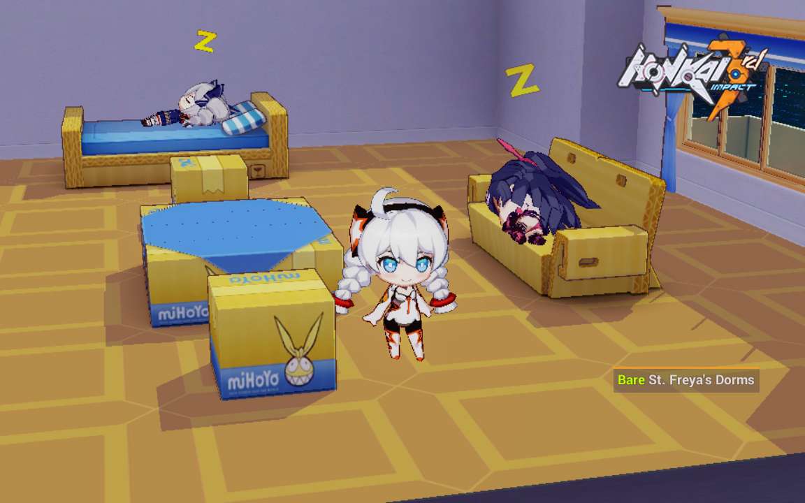 Honkai impact characters online puzzle