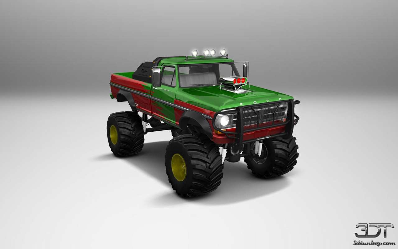 Ford f150 monster truck jigsaw puzzle online
