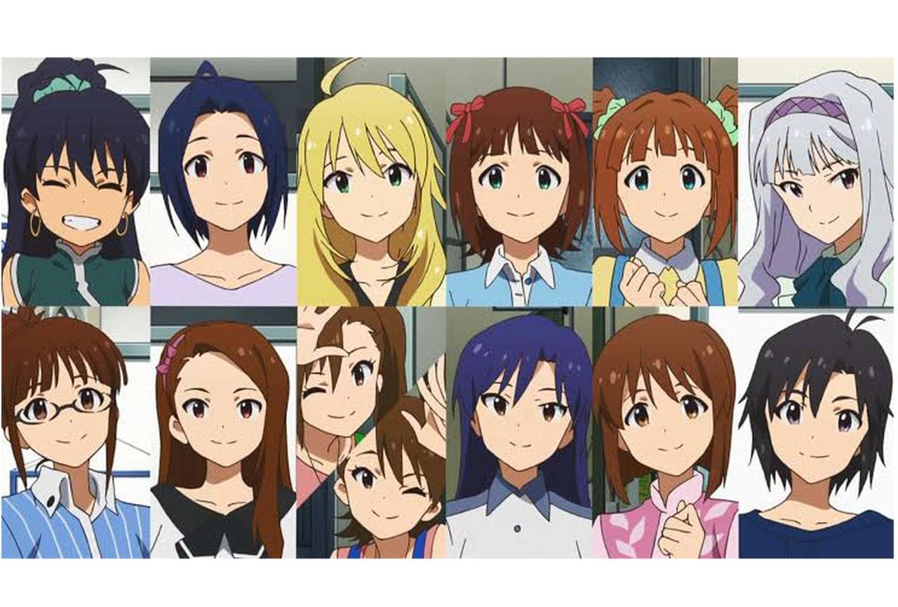 The idolmaster characters jigsaw puzzle online