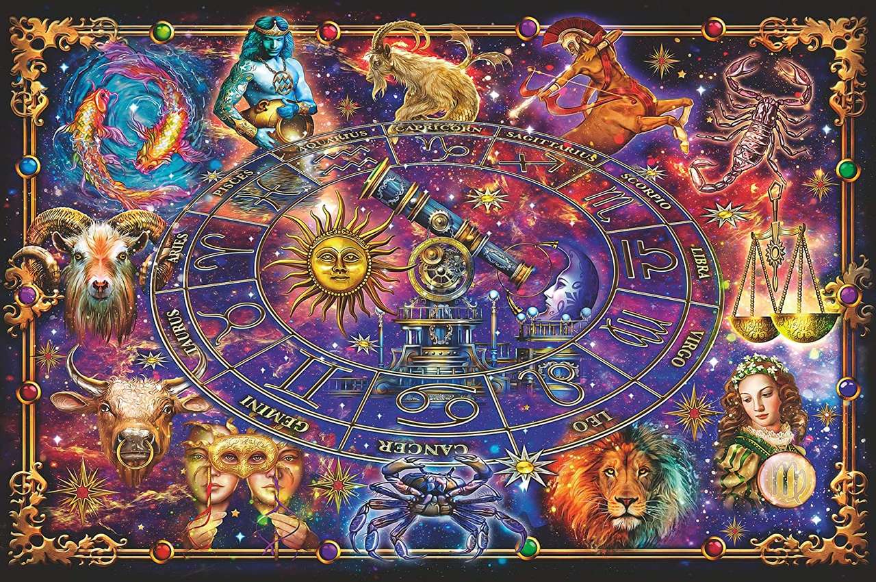 segni zodiacali puzzle online