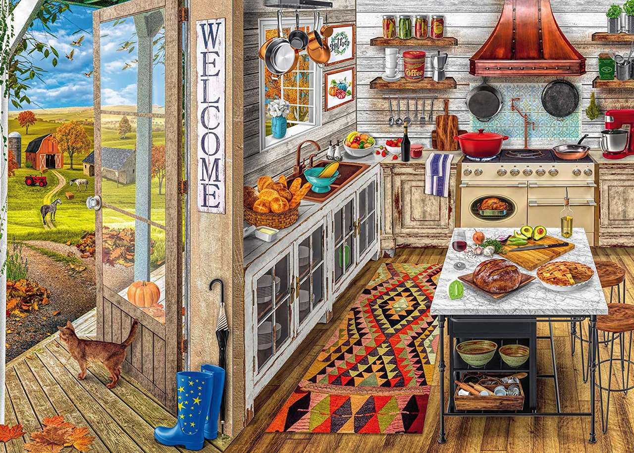 Country Kitchen Online-Puzzle