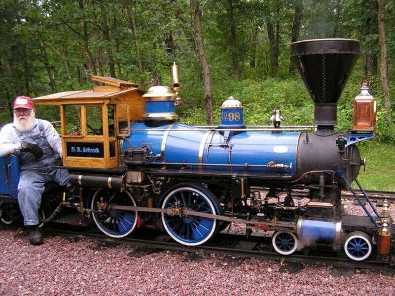 Vintage μεταφορά τρένου #3 online παζλ