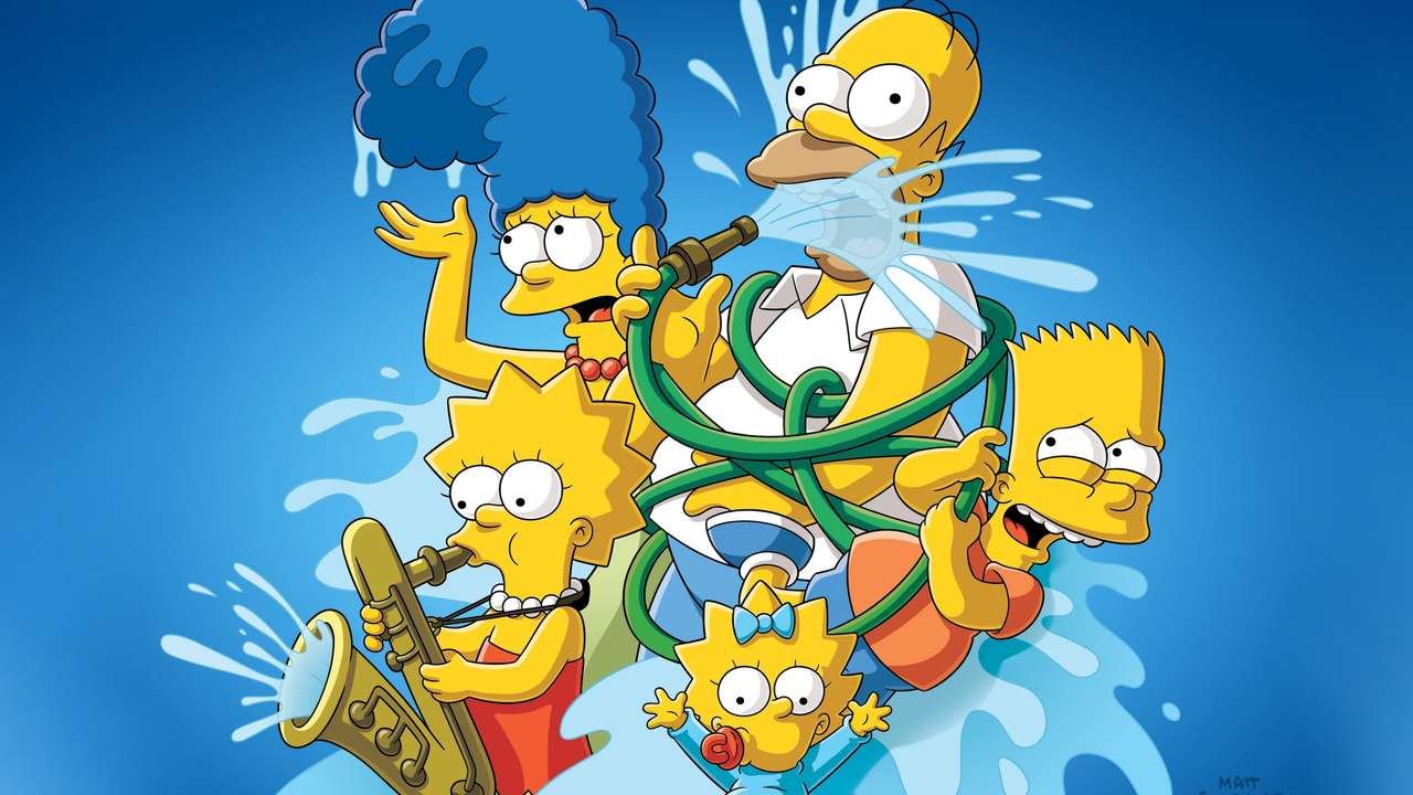 Simpsons 1 Online-Puzzle