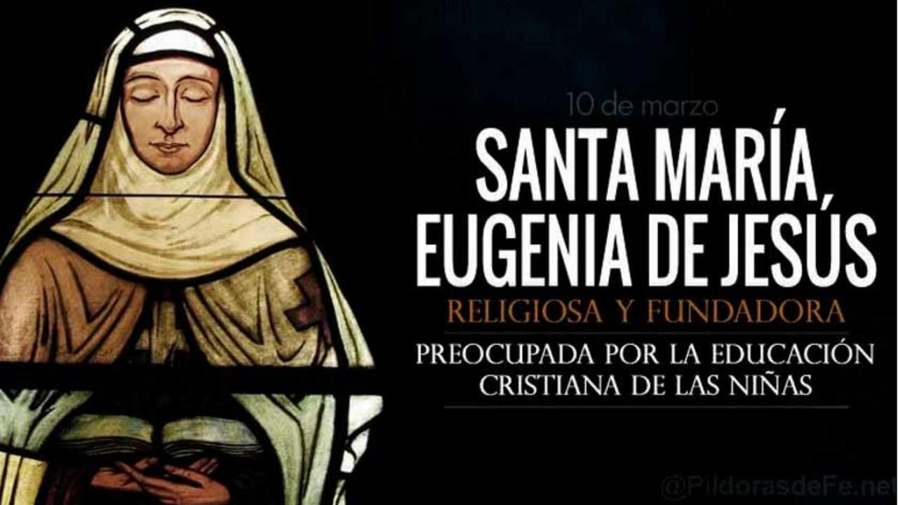 Santa María Eugenia de Jesús rompecabezas en línea