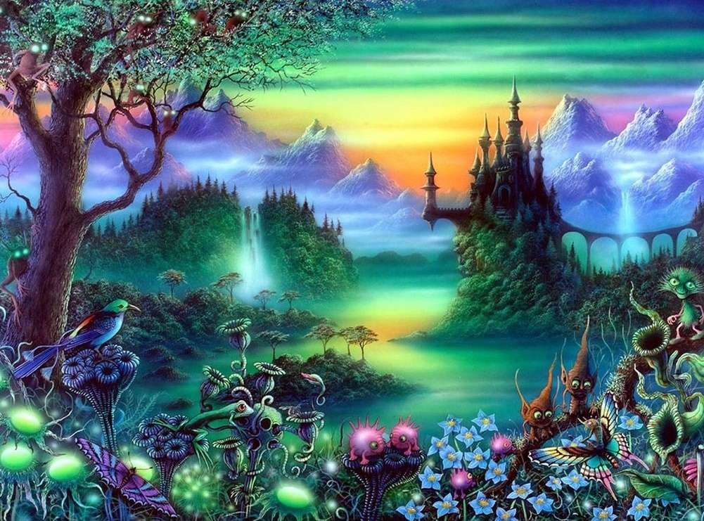 fairytale landscape online puzzle