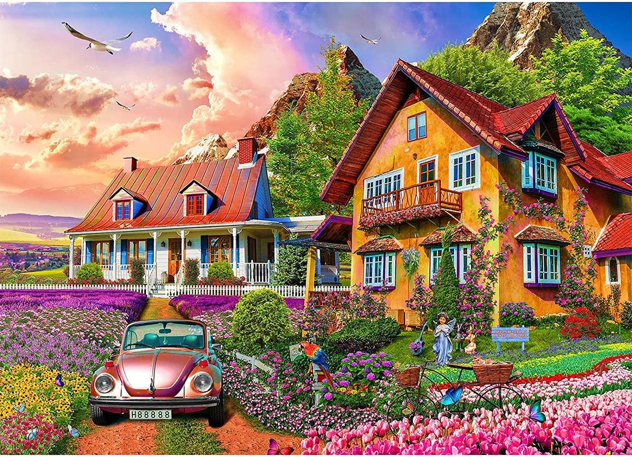 Cottage garden jigsaw puzzle online