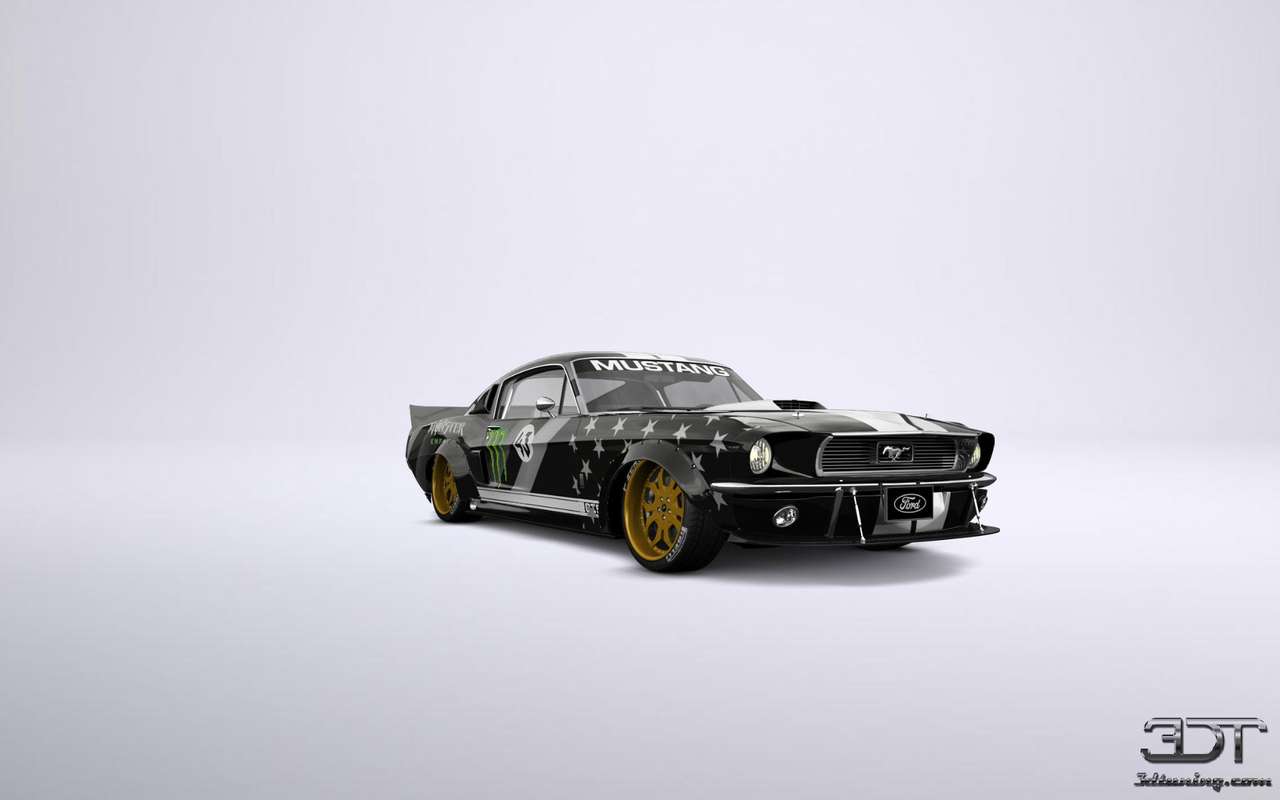 Ford Mustang GT 500 online puzzle