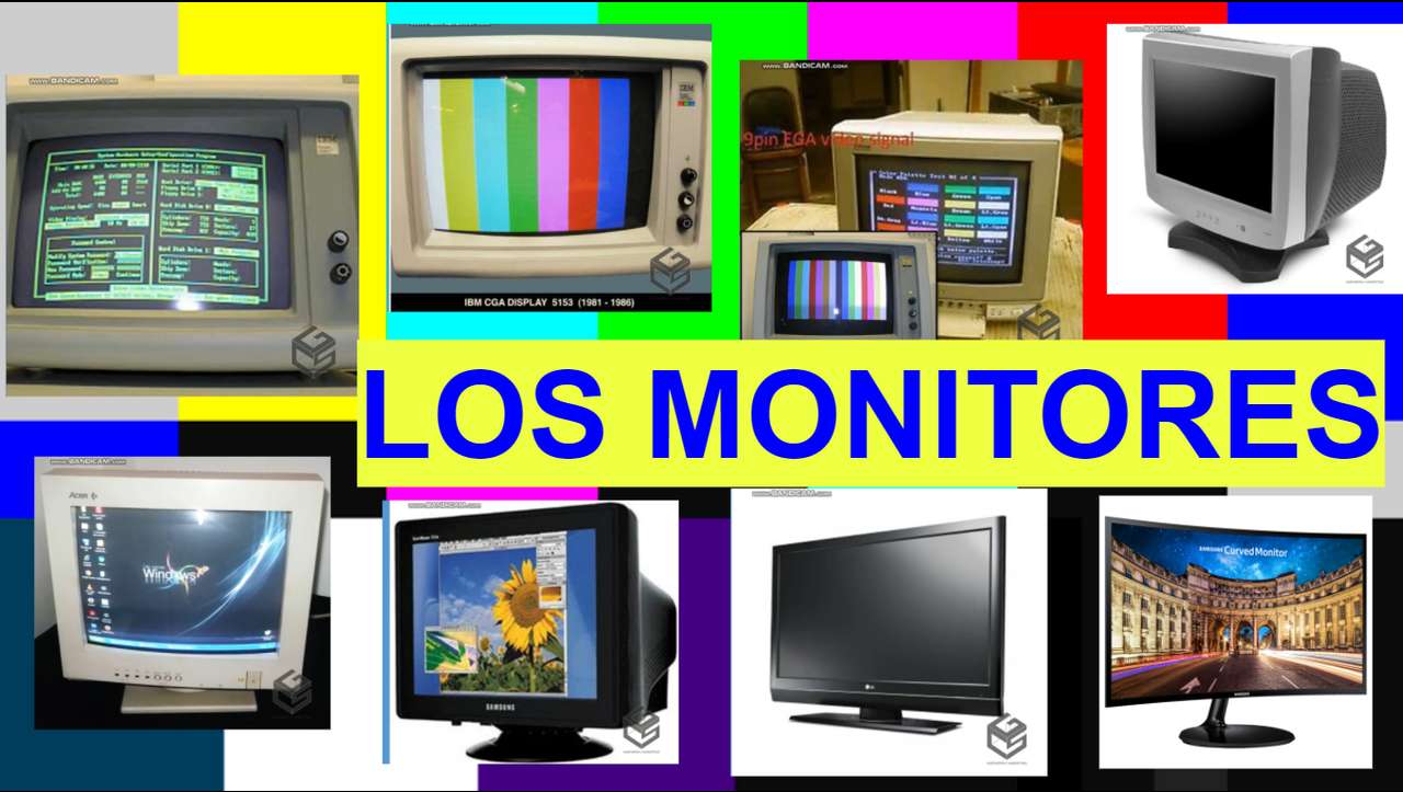 geschiedenis van monitoren legpuzzel online