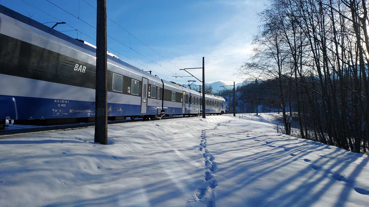 Winter FLIRT onder de Tatra online puzzel