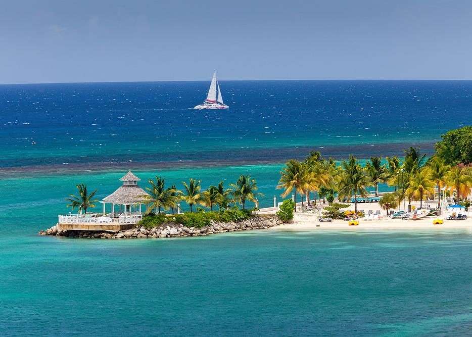ジャマイカ-カリブ海 ジグソーパズルオンライン