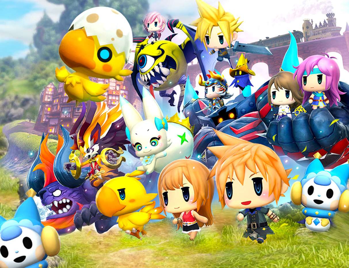 Game- World of Final Fantasy Review онлайн пъзел