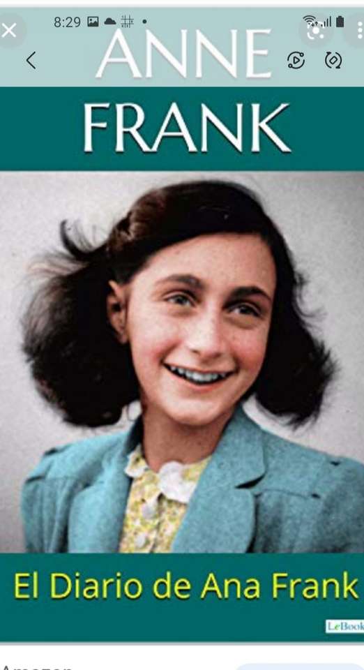 El diario de Ana Frank rompecabezas en línea