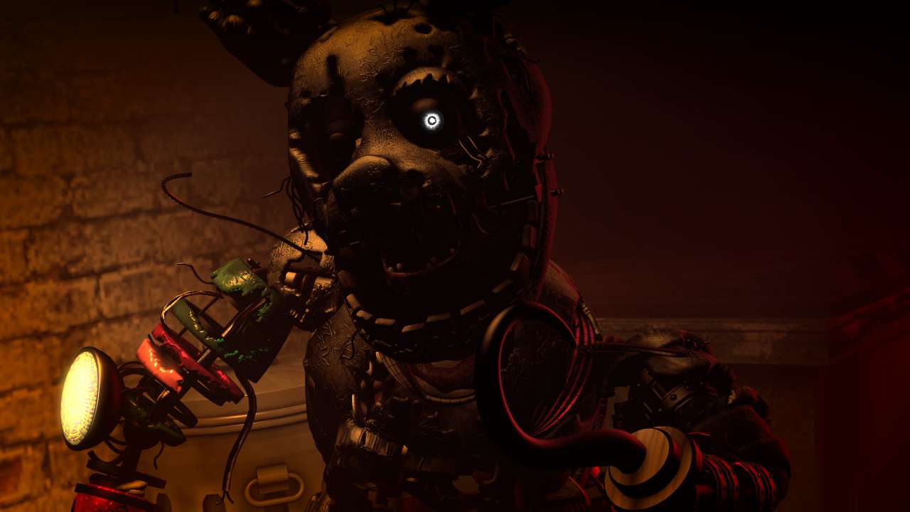 Springtrap the deformed boi is mad now jigsaw puzzle online