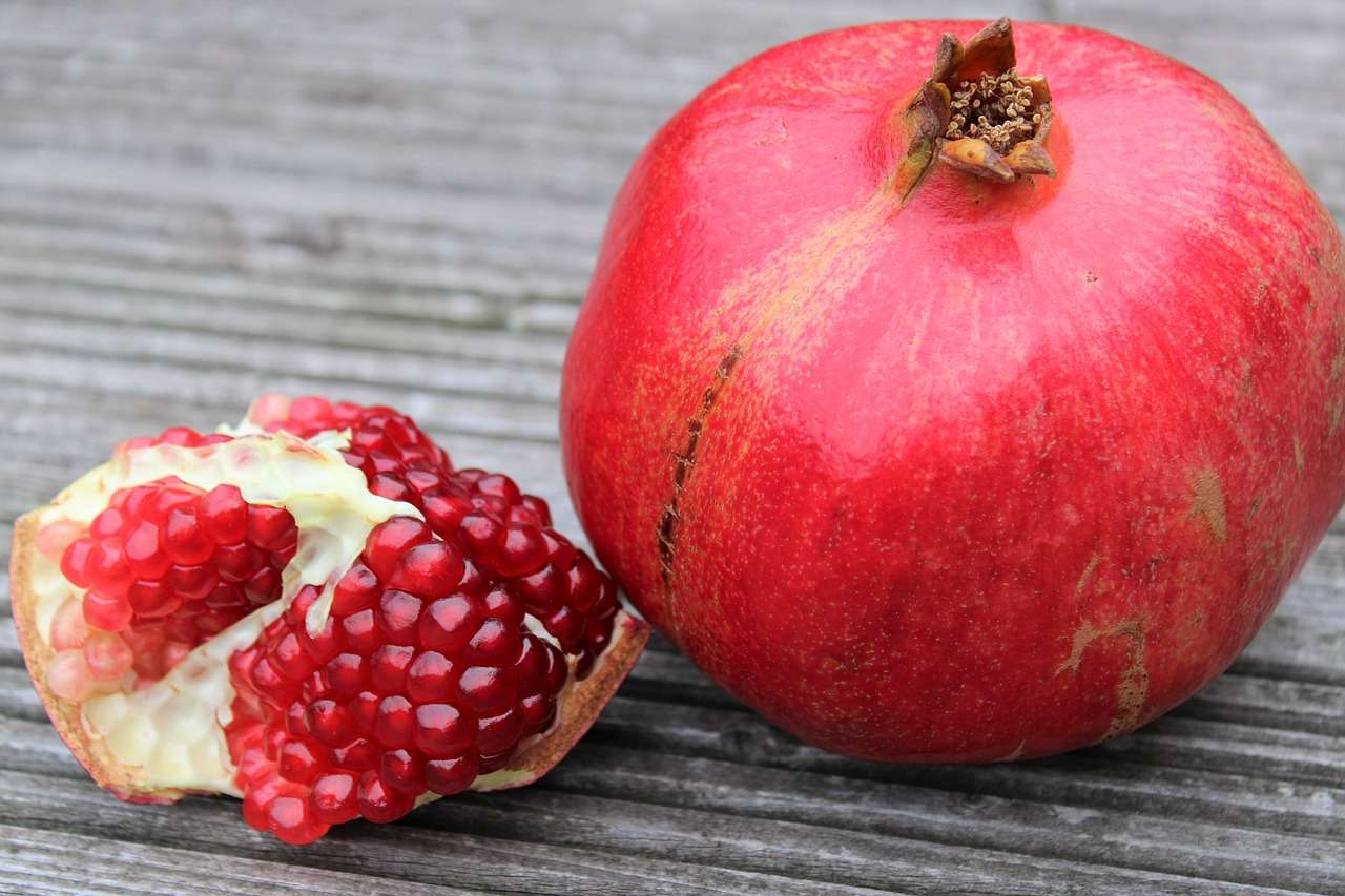 Exotische Frucht - Granatapfel Puzzlespiel online