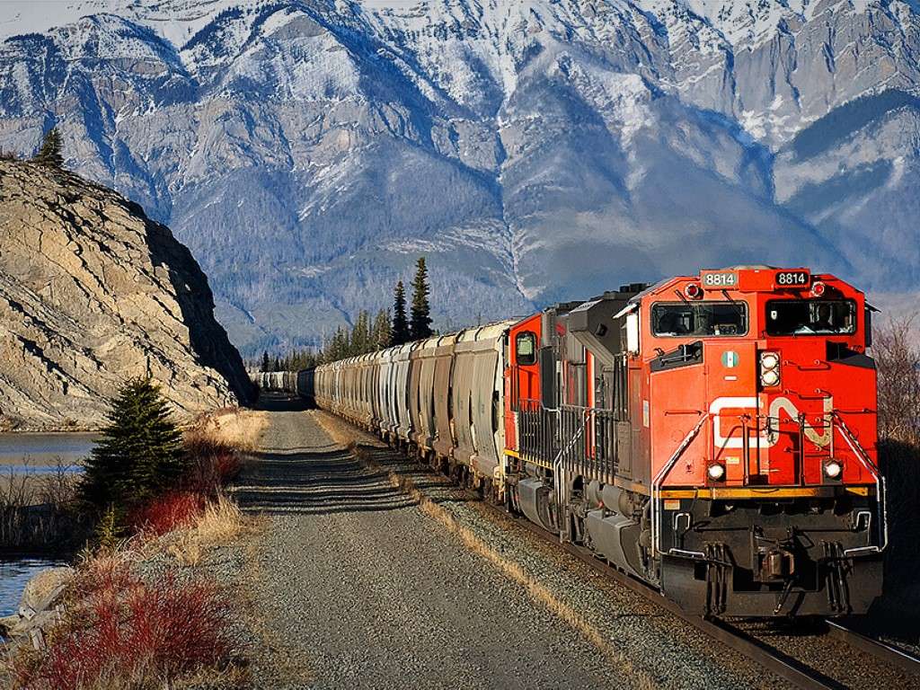 Trans-Canada Railway pussel på nätet
