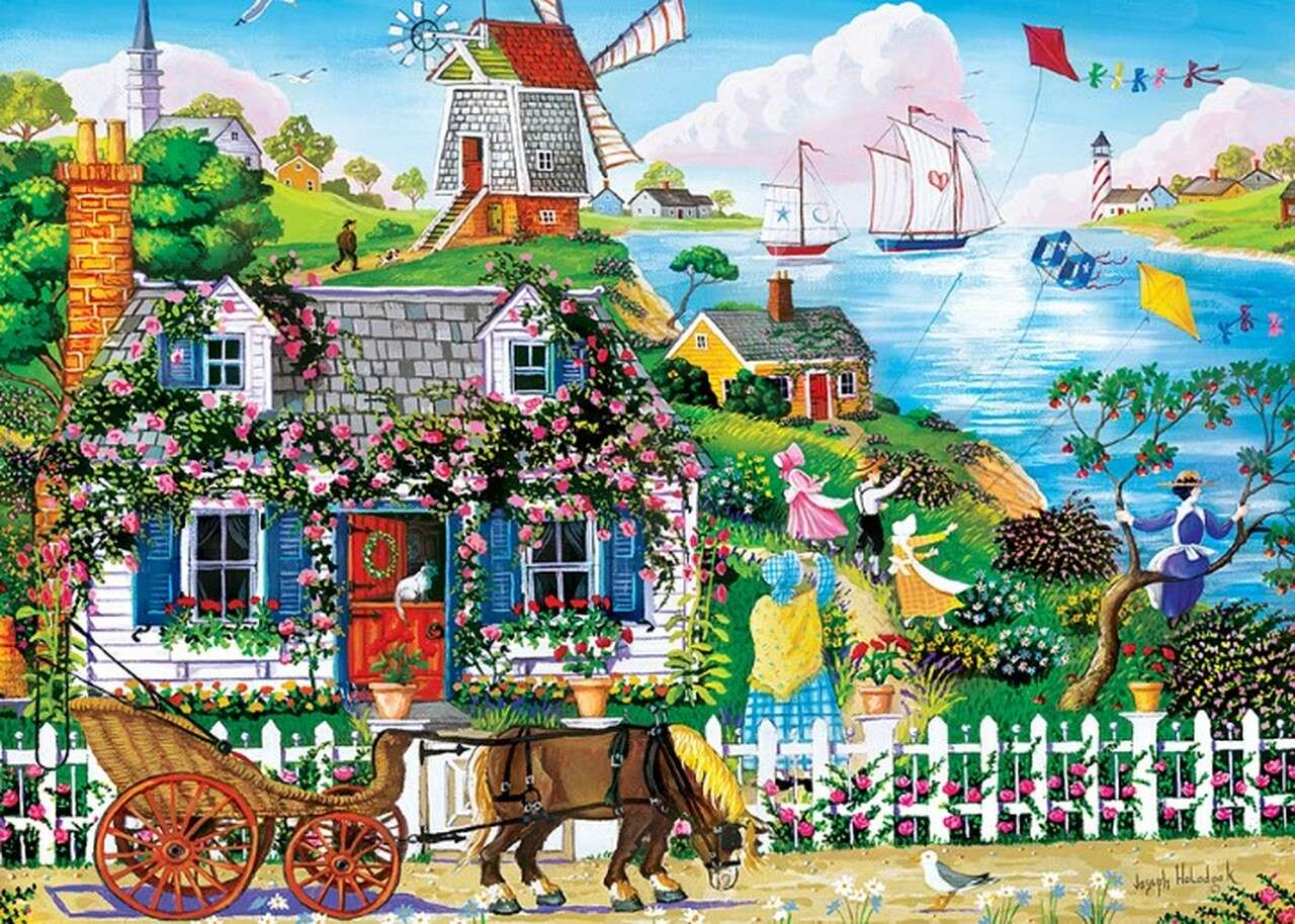 Rambling Rose Cottage puzzle online