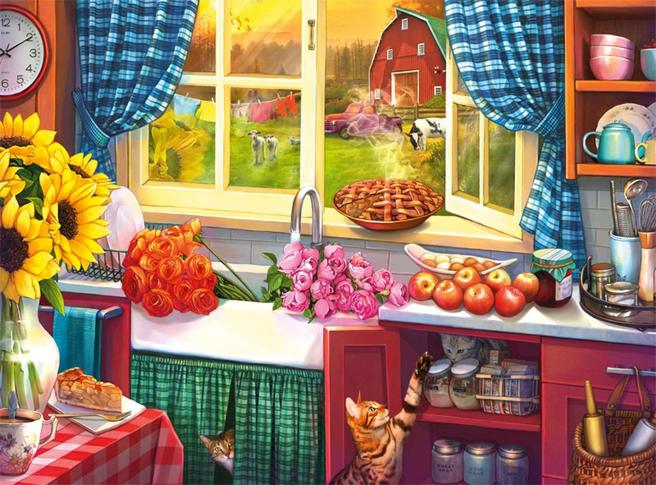Country Kitchen Online-Puzzle