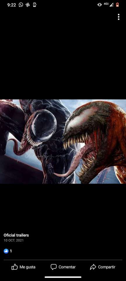 Venom срещу Carnage онлайн пъзел