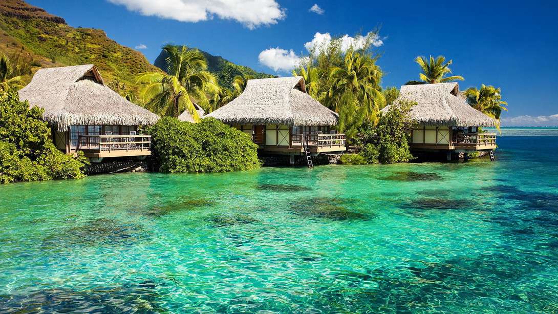Ferienhäuser in Jamaika Online-Puzzle