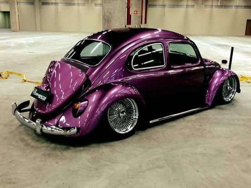 Bil Volkswagen Beetle År 1962 pussel på nätet