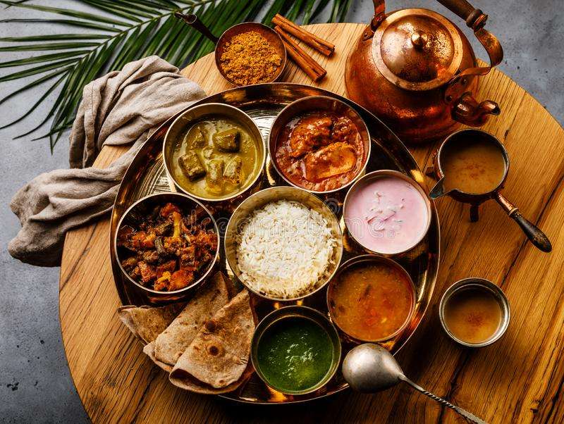 Indická jídla skládačky online