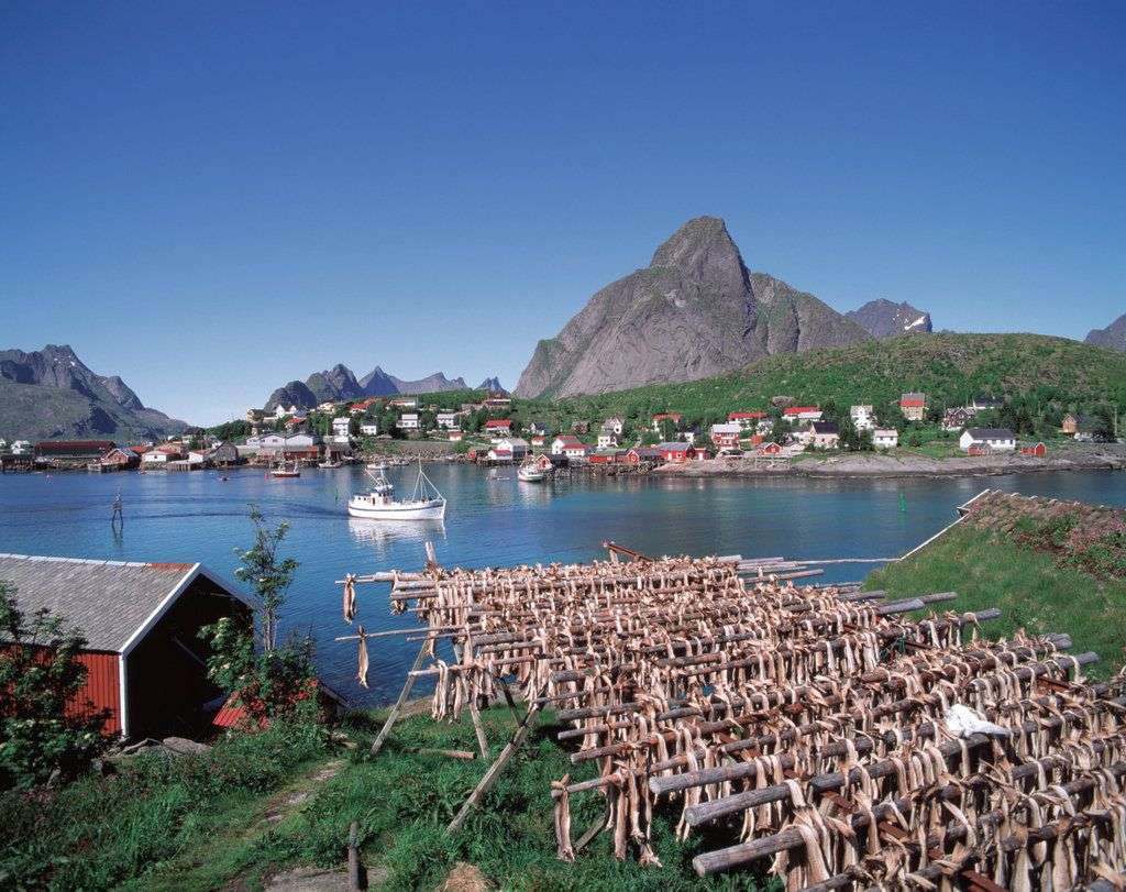 Лофотенські острови - Норвегія пазл онлайн