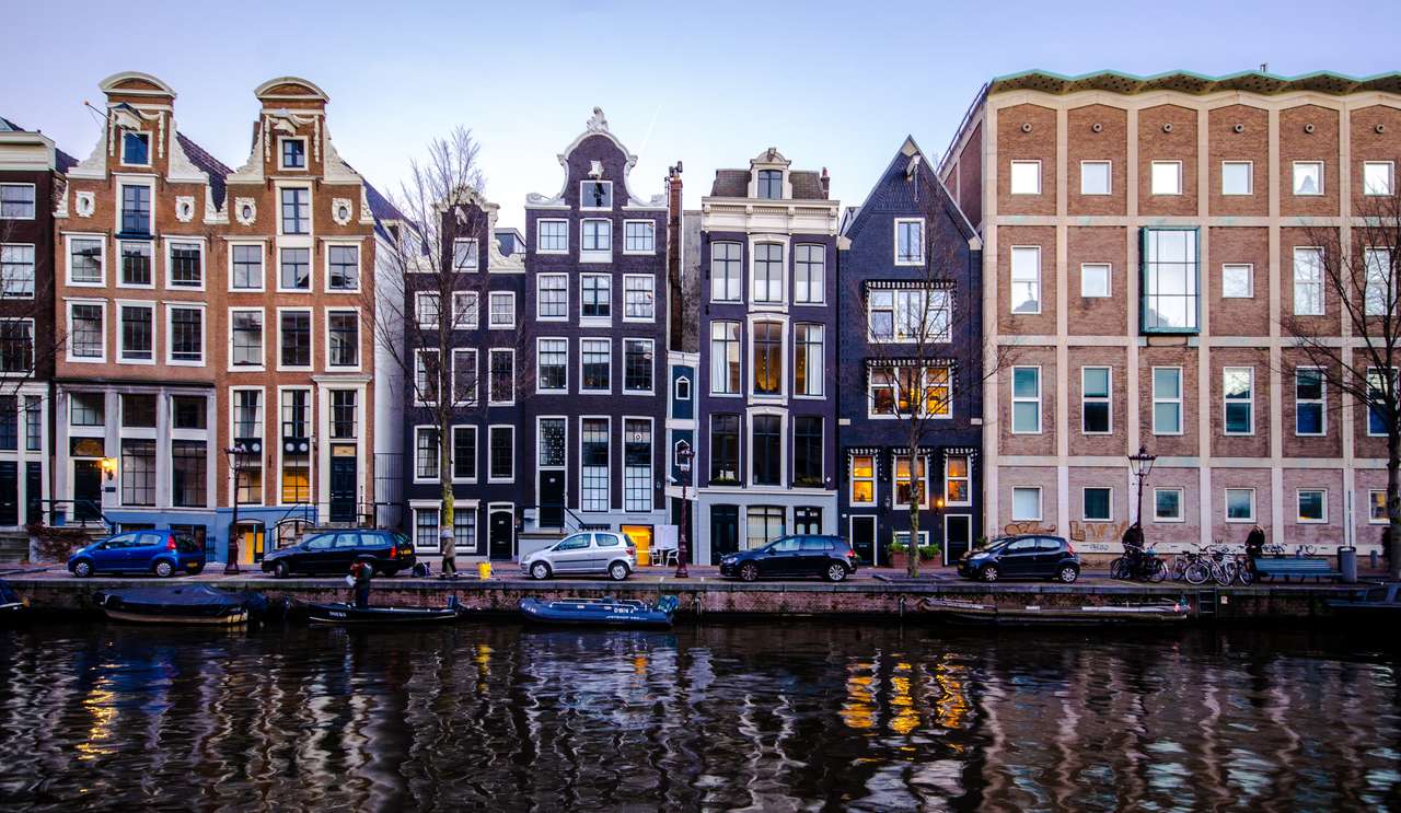 Amsterdam, Nederländerna Pussel online