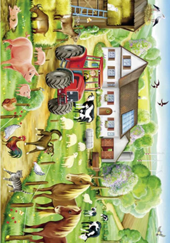 Farm puzzle kirakós online