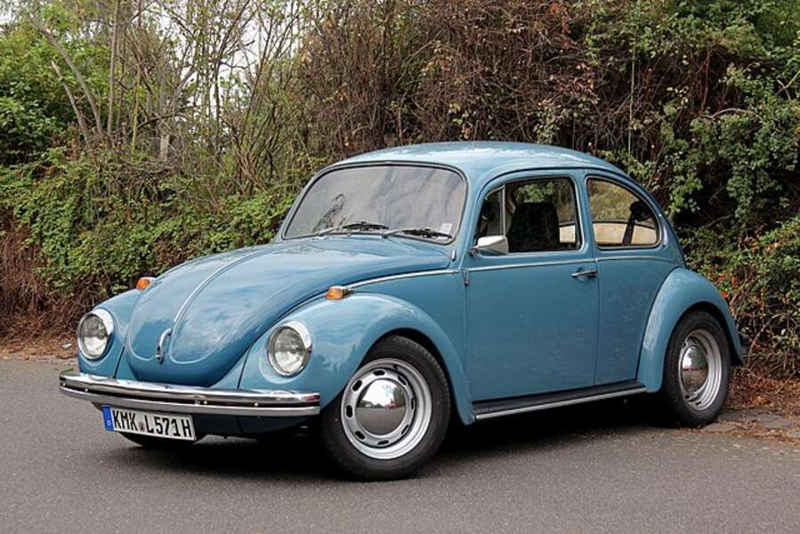 Bil Volkswagen Beetle År 1973 pussel på nätet