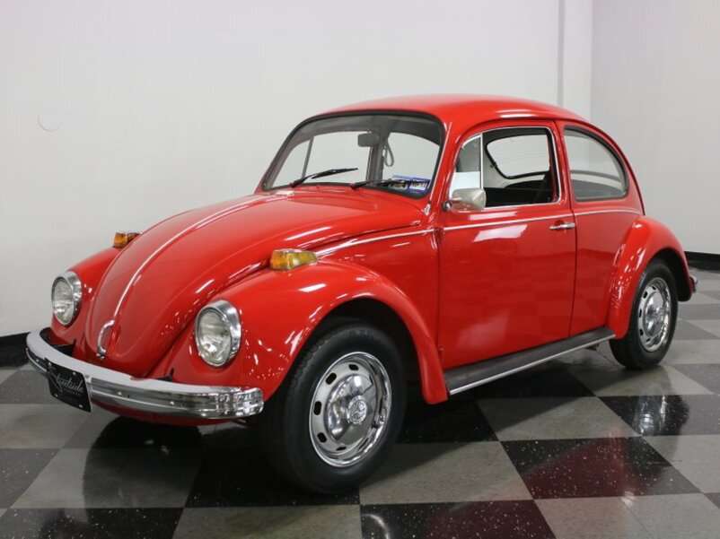 Bil Volkswagen Beetle År 1970 Pussel online