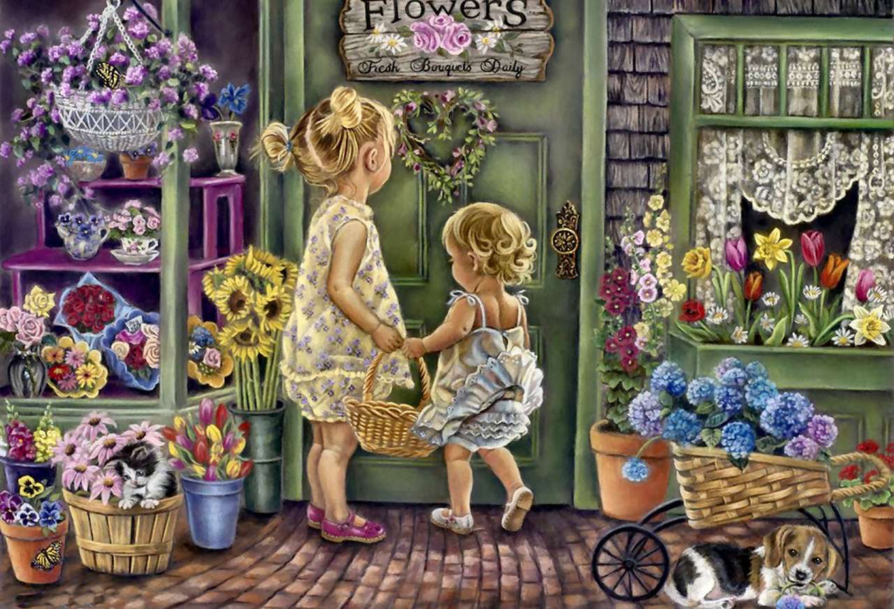 Flowers for you online puzzle