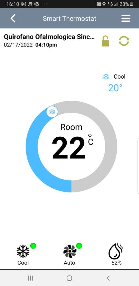 Thermostat online puzzle