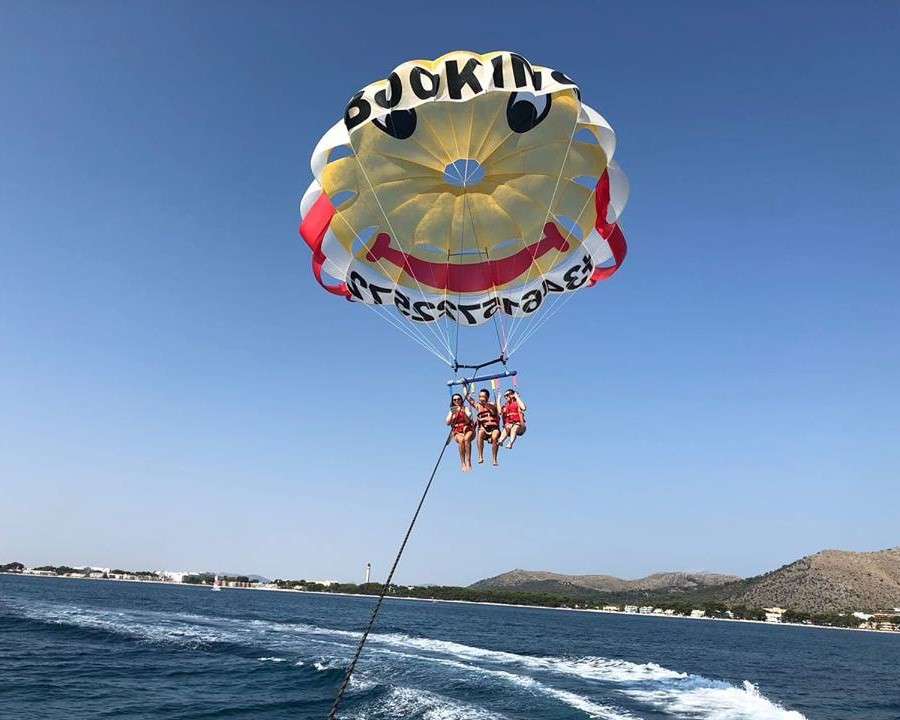 Paraglider op Mallorca online puzzel