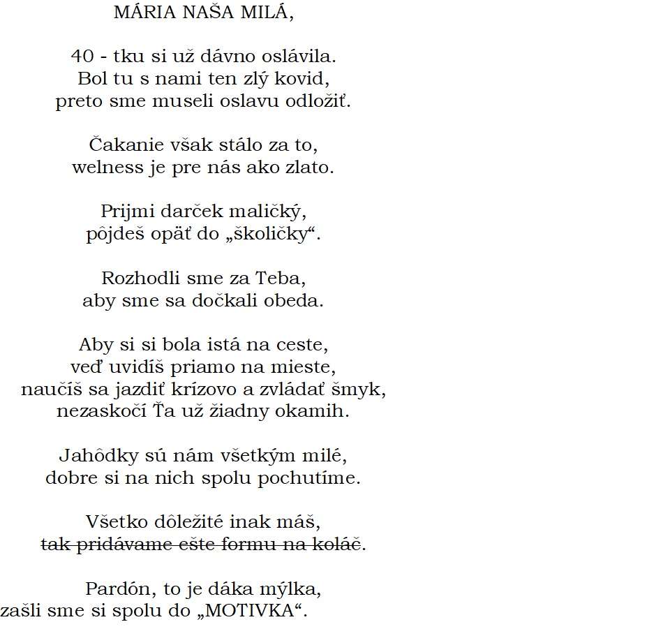en dikt till Maria pussel på nätet