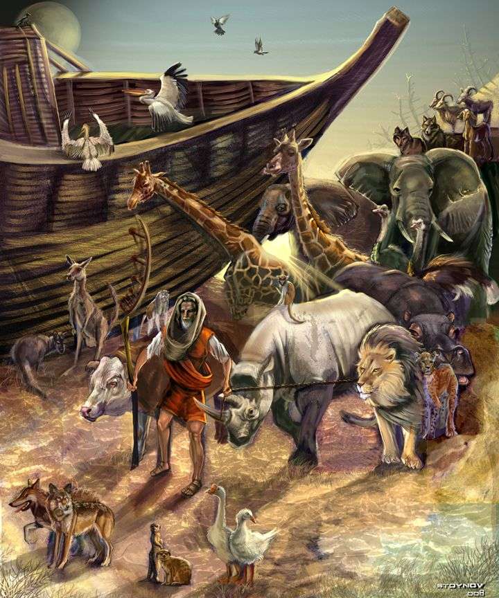 Noé bárkája kirakós online