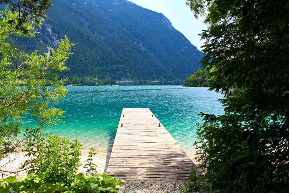 Sjön i Tirol Pussel online