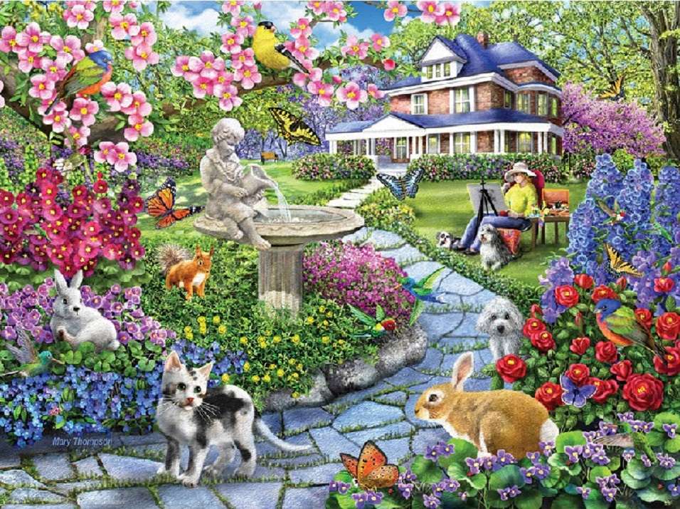 Nel giardino puzzle online